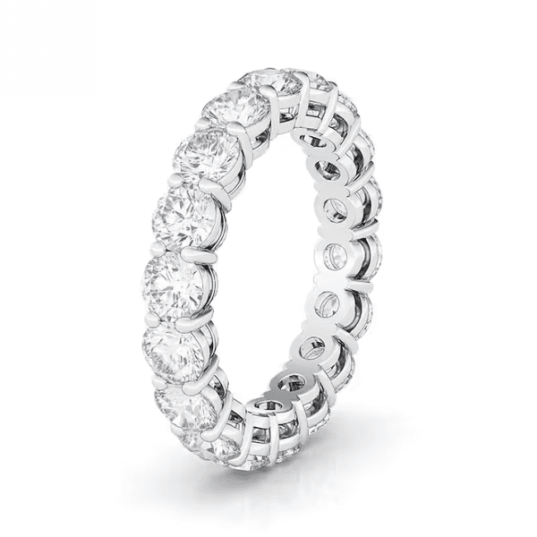 full silver Eternity band