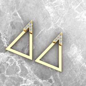 opposite tri angle earring (1)