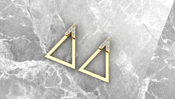 opposite tri angle earring (1)